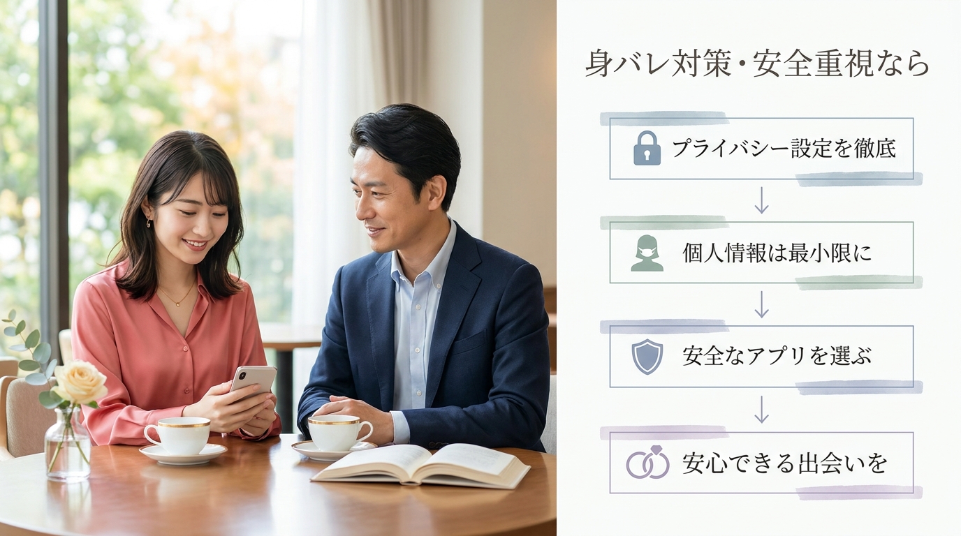 身バレ対策・安全重視なら