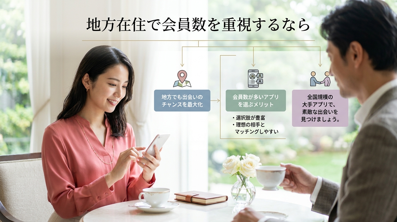 地方在住で会員数を重視するなら